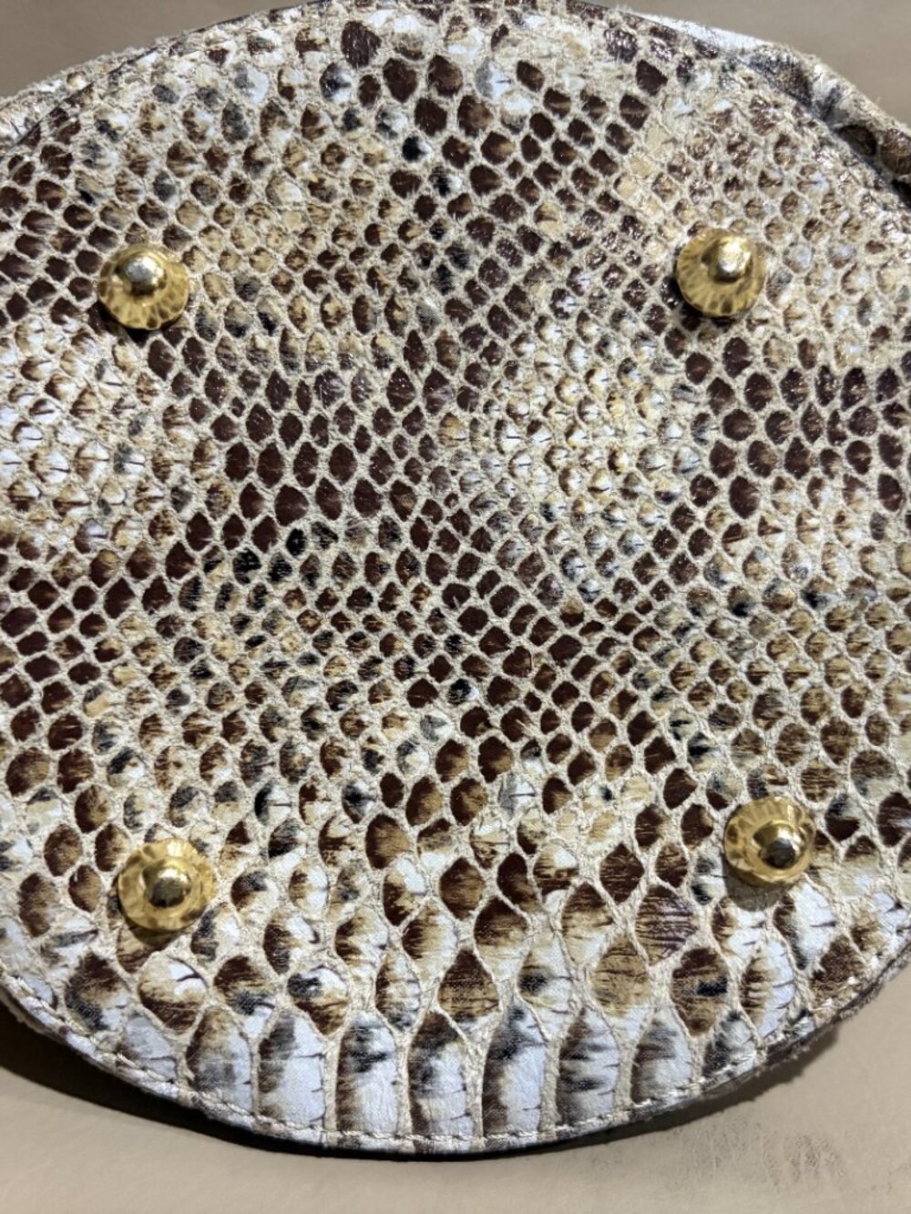 "House of Harlow 1960" Snakeskin Small Bucket Bag (Preowned) - Picture 6 of 8
